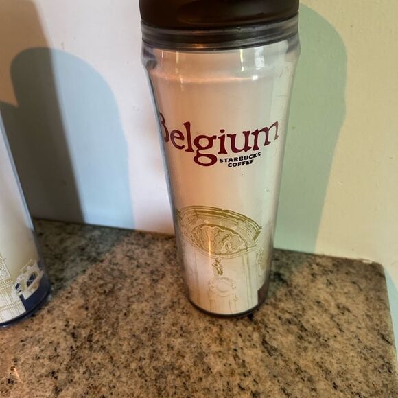 LOT OF 3 Starbucks Tumbler London ANTWERP BELGIUM Travel Tumbler City Series - Picture 13 of 16